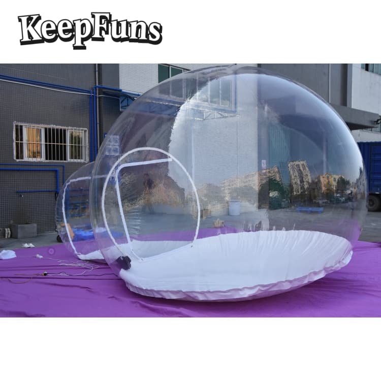 KeepFuns Inflatable Bubble House Tent with Tunnel
