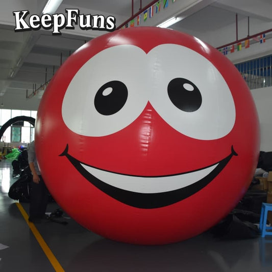 KeepFuns PVC Inflatable Balloons, customizable in size and Logo, made of waterproof and durable materials, suitable for mall decorations, party decorations, theme events, and advertising promotions