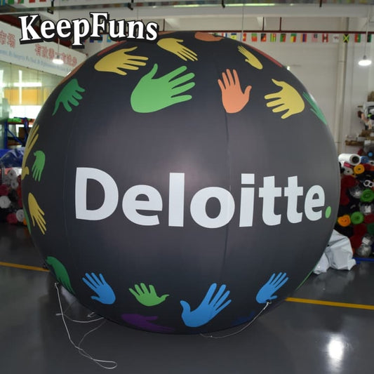 KeepFuns PVC Inflatable Balloons, customizable in size and Logo, made of waterproof and durable materials, suitable for mall decorations, party adornments, theme events, and advertising promotions