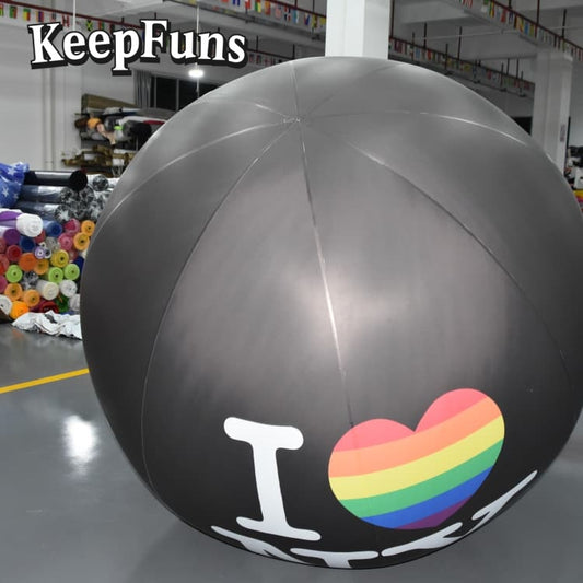 KeepFuns PVC inflatable balloons, customizable in size and Logo, with waterproof and durable materials, suitable for shopping mall decorations, party decorations, theme events, and advertising promotions