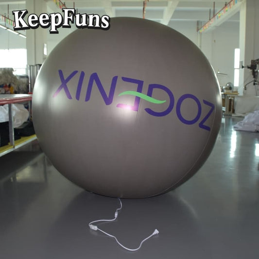 KeepFuns PVC inflatable balloons, with customizable size and Logo, are made of waterproof and durable materials, suitable for shopping mall decorations, party decorations, theme events, and advertising promotions.