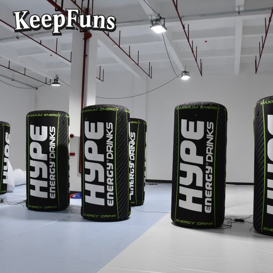 KeepFuns inflatable light tubes feature rapid inflation. They can be customized in size, color, and printed content, and are lightweight. They are suitable for store or product promotion, event promotion, etc.