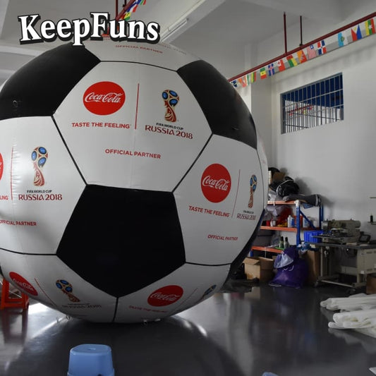 KeepFuns PVC inflatable balloons, customizable in size and Logo, made of waterproof and durable materials, suitable for shopping mall decorations, party decorations, theme events, and advertising promotions