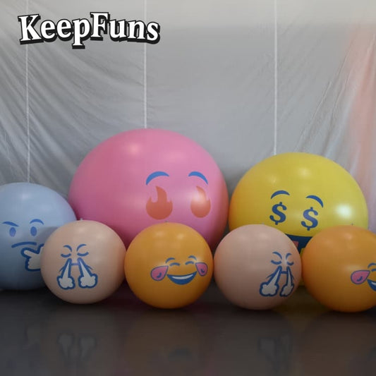 KeepFuns PVC Inflatable Balloons, customizable in size and Logo, made of waterproof and durable materials, suitable for mall decorations, party decorations, theme events, and advertising promotions.