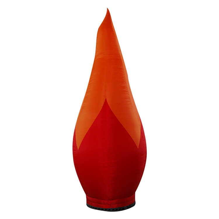 KeepFuns Flame-shaped inflatable advertising column, outdoor event atmosphere props, celebration and event creative promotional inflatable model