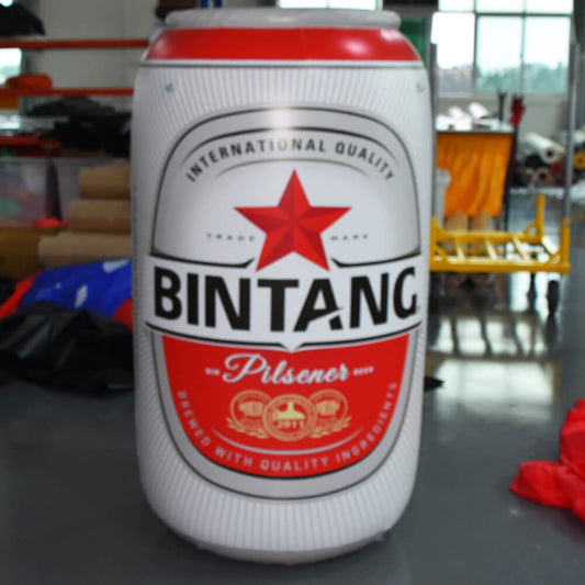 KeepFuns Giant BINTANG beer can inflatable model Indonesian beer brand promotion inflatable model event display props