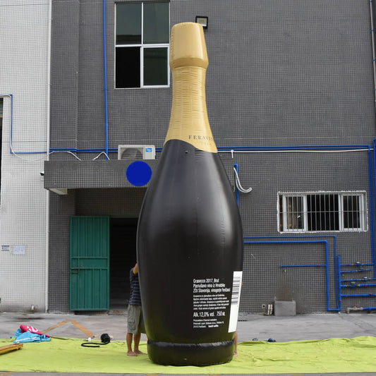 KeepFuns Giant Ferravino champagne bottle inflatable model wine brand promotion inflatable model event decoration props