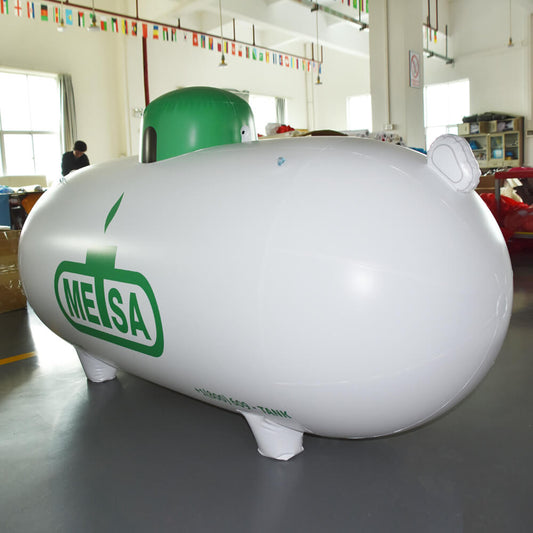 KeepFuns Giant METSA gas tank inflatable model for industrial equipment brand promotion and exhibition display props