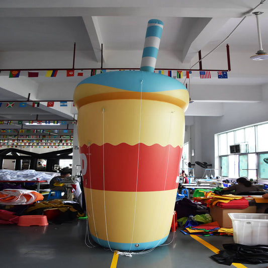 KeepFuns Giant SKIP Drink Cup Inflatable Model Brand Promotion Activity Inflatable Model Commercial Display Props