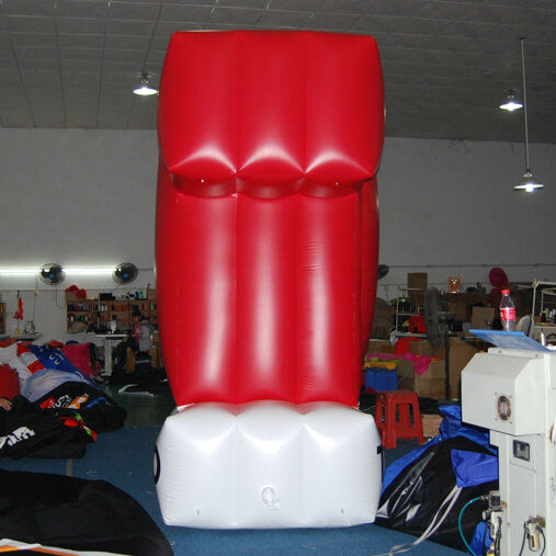KeepFuns Giant Telemundo TV station inflatable logo model, media brand promotion inflatable model, event display props