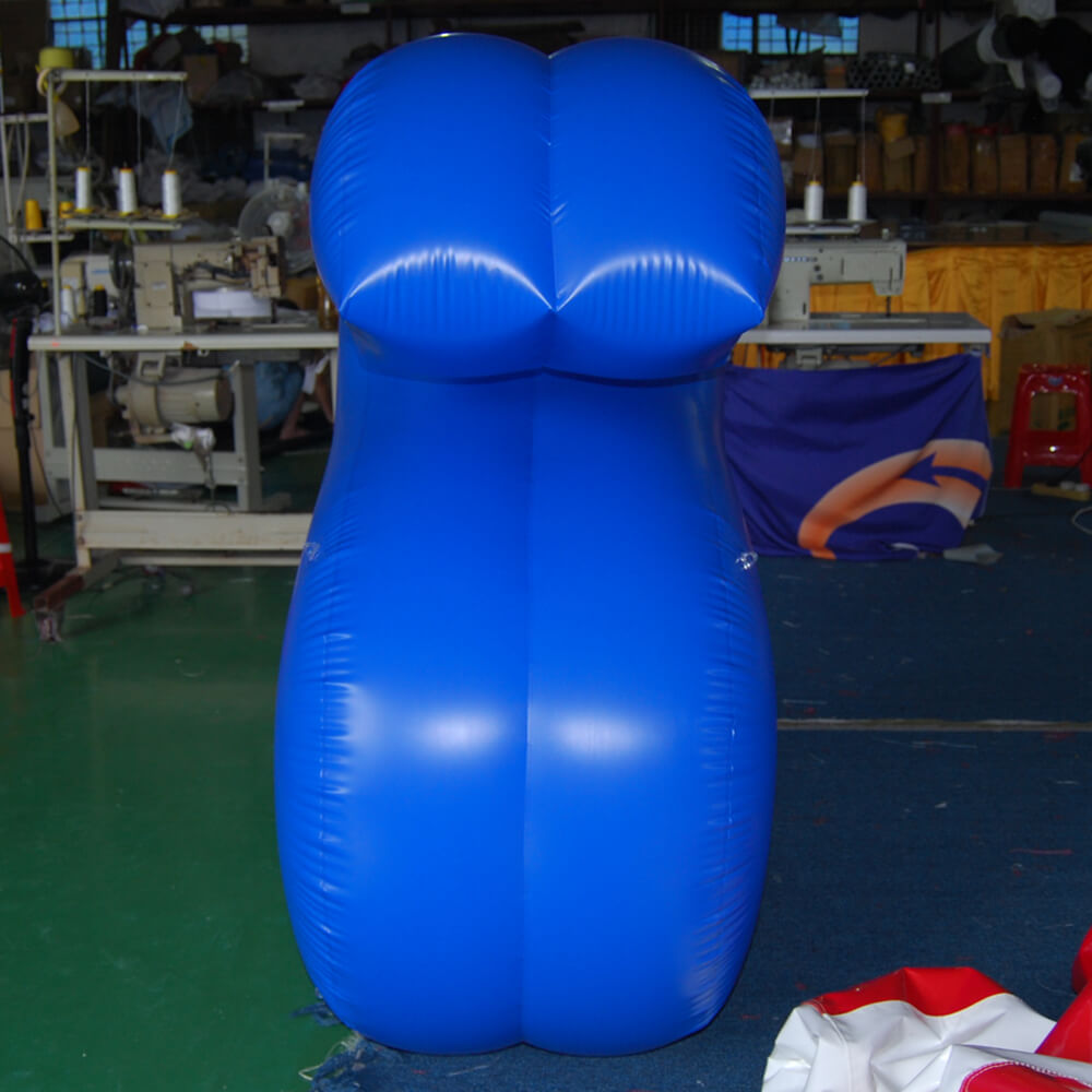 KeepFuns Giant blue letter S inflatable model brand logo display inflatable event scene decoration props