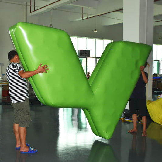 KeepFuns Giant green check mark inflatable model Brand logo display inflatable model Event scene decoration props