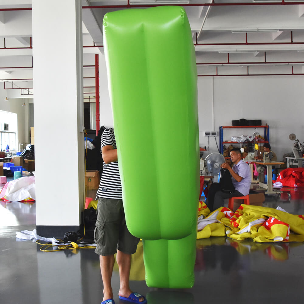 KeepFuns Giant green check mark inflatable model Brand logo display inflatable model Event scene decoration props