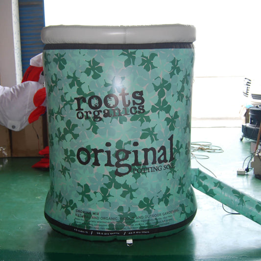 KeepFuns Giant organic planting bag inflatable model gardening brand promotion inflatable model green plant marketing display props