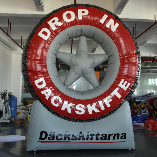 KeepFuns Giant tire inflatable model Cooper Tire brand promotion inflatable model car service marketing props