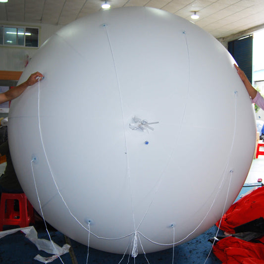 KeepFuns Giant white inflatable advertising ball event promotion big ball commercial promotion blank inflatable model