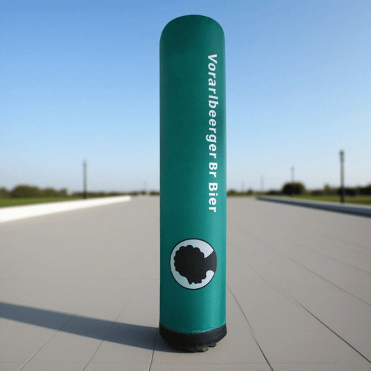 KeepFuns Green inflatable advertising lamppost beer brand promotion inflatable outdoor luminous publicity column props