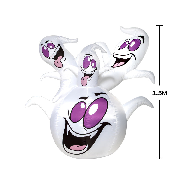 Halloween multiple ghost shape inflatable decorations