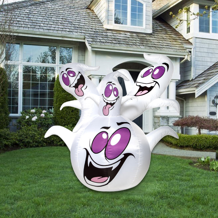 Halloween multiple ghost shape inflatable decorations