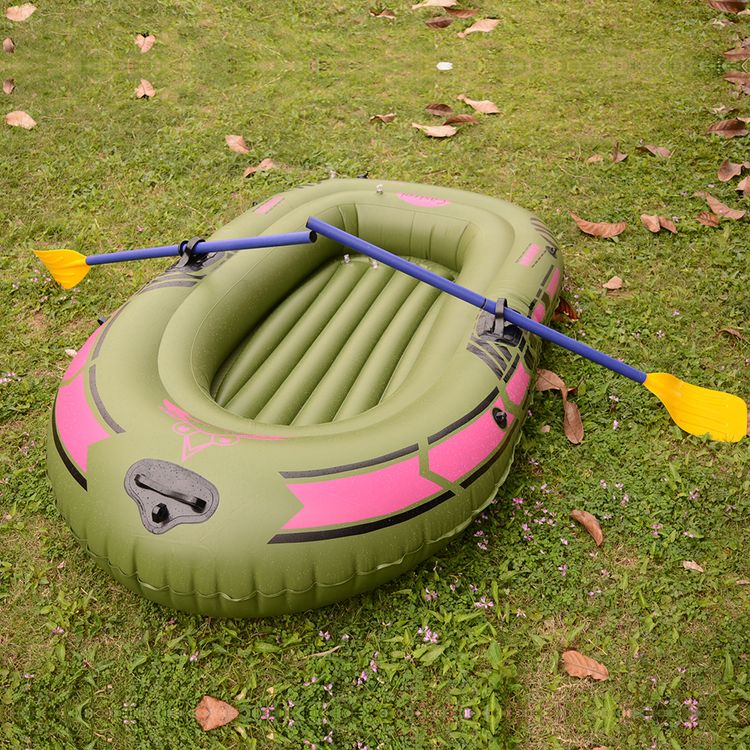 Inflatable boat fishing