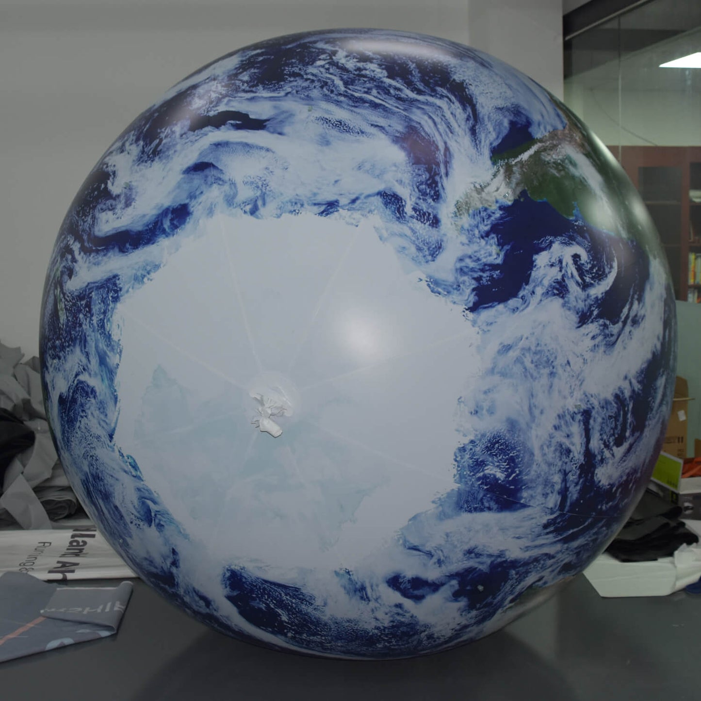 KeepFuns Inflatable Earth Model Large Planet Advertising Inflatable Astronomy Science Exhibition Props Simulation Globe Balloon