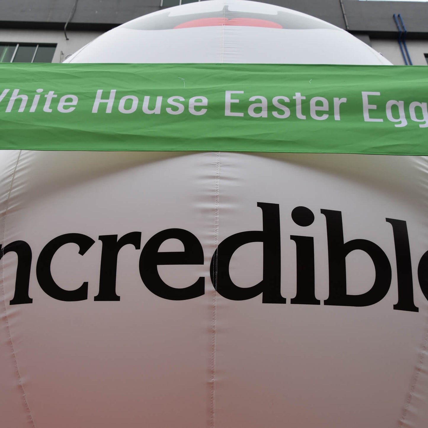 KeepFuns Inflatable Easter Egg Model White House Egg Roll Inflatable Model Holiday Theme Decoration Props