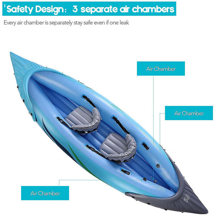 KeepFuns Portable Inflatable Kayak