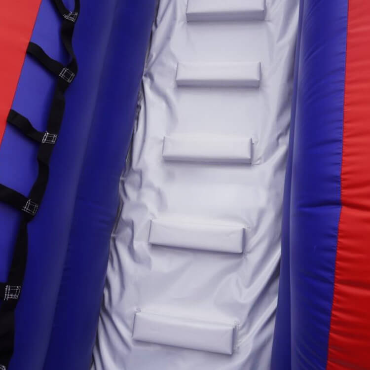 KeepFuns Inflatable Land Obstacle Race Equipment Blue and Red Parent-Child Interactive Competition Props