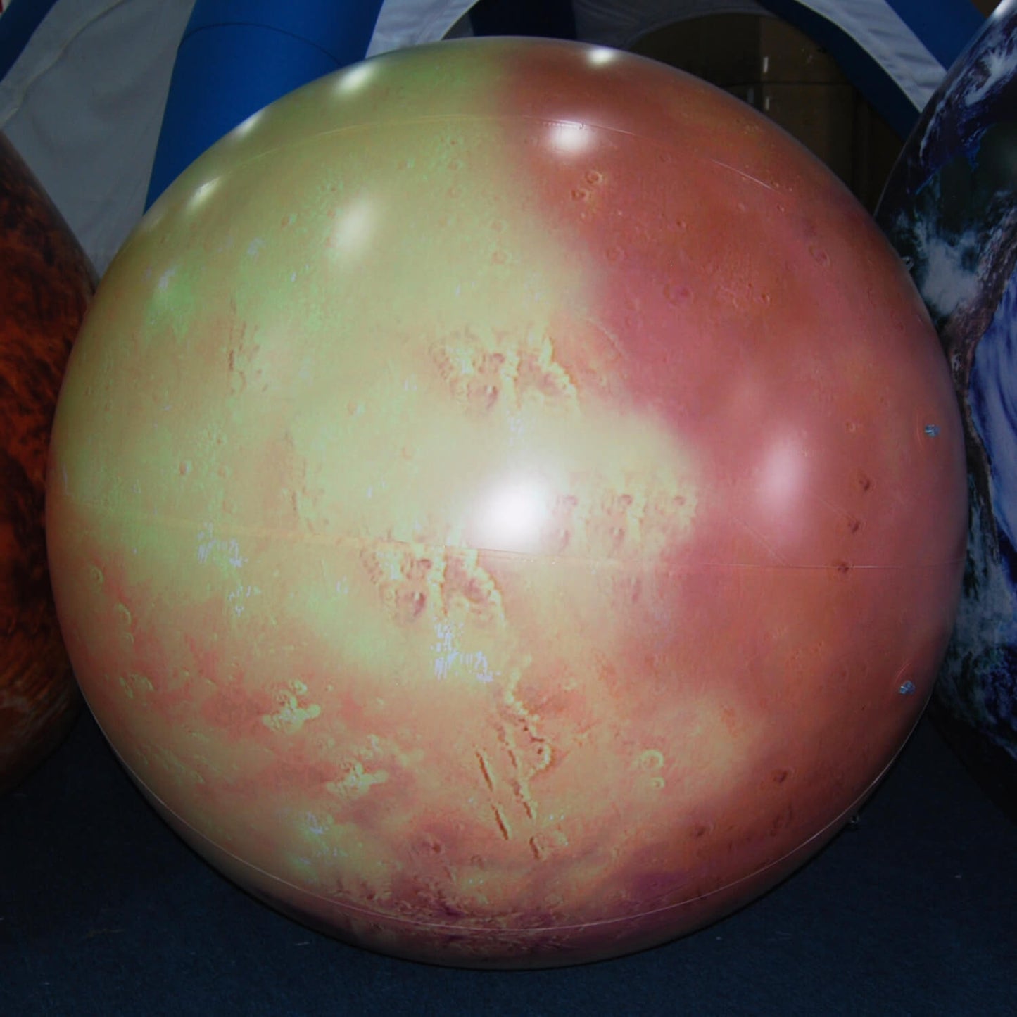 KeepFuns Inflatable Mars model, large simulated planet balloon, astronomy science exhibition props, universe theme event decoration inflatable model