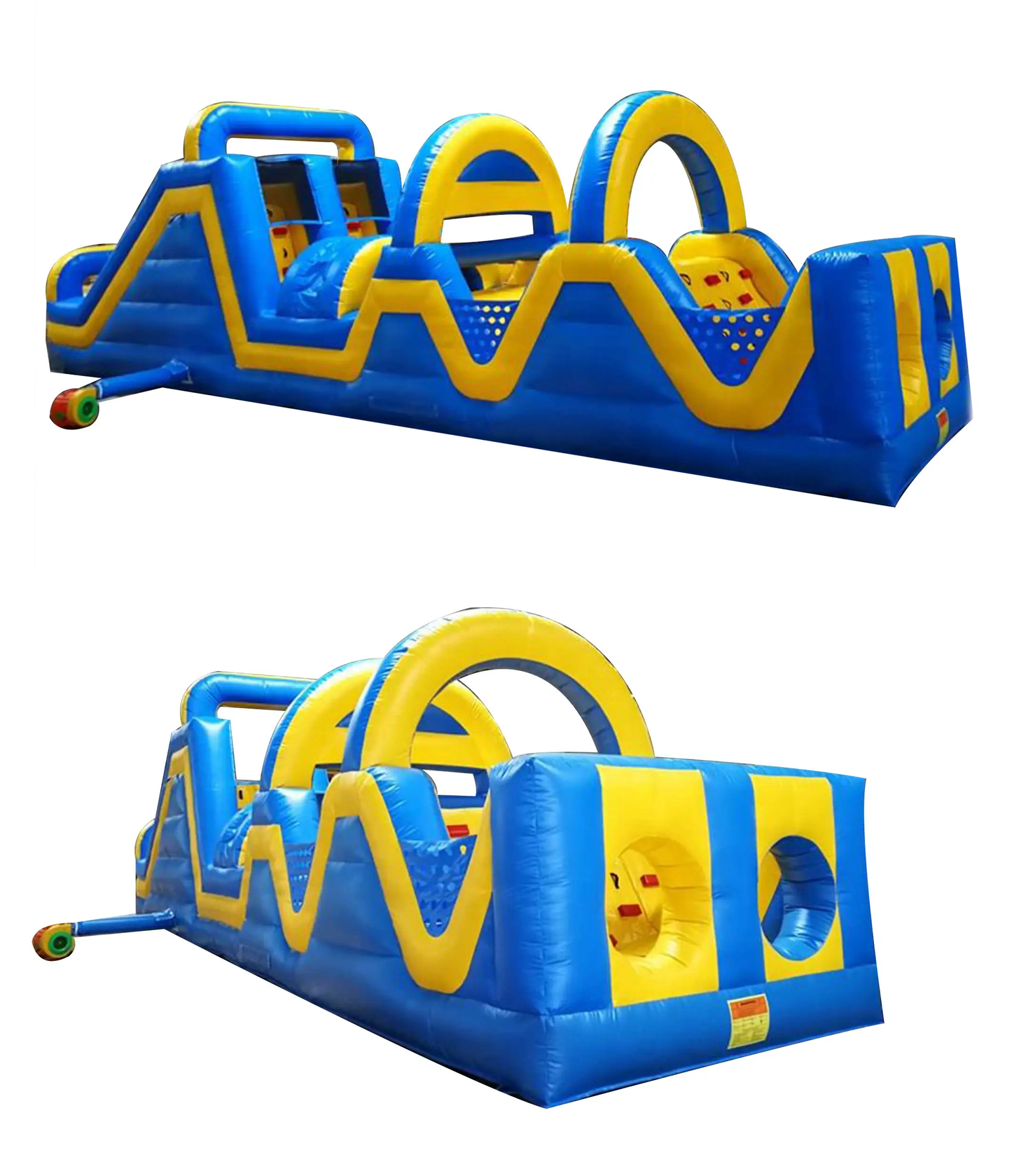 Inflatable Obstacle Course, Outdoor Fun, Party Game,3*10m