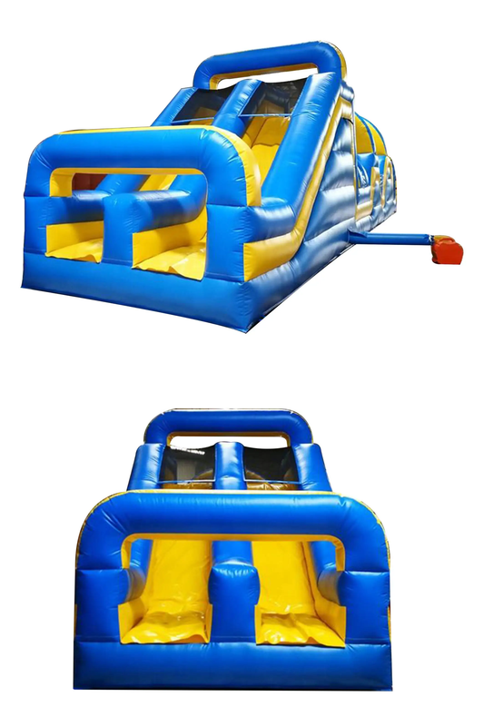 Inflatable Obstacle Course, Outdoor Fun, Party Game,3*10m