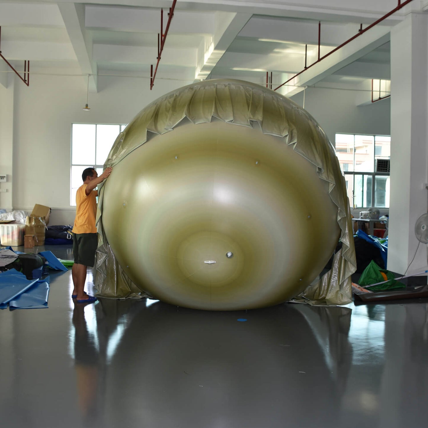 KeepFuns Inflatable Saturn model, large planet theme inflatable model, astronomy science exhibition props, simulated planet advertising balloon