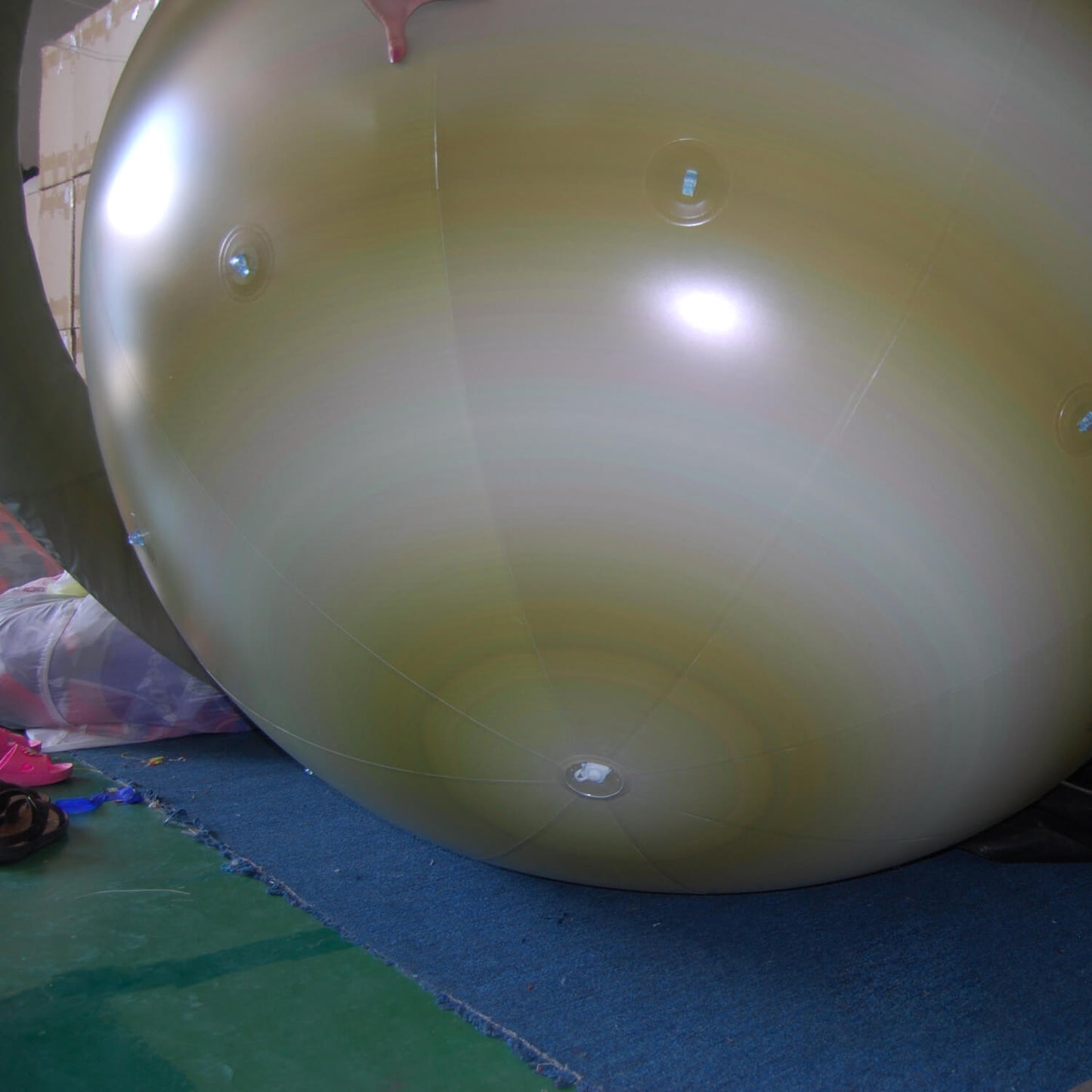 KeepFuns Inflatable Saturn model, large simulated planet inflatable model, astronomy science exhibition props, space theme event decoration balloon
