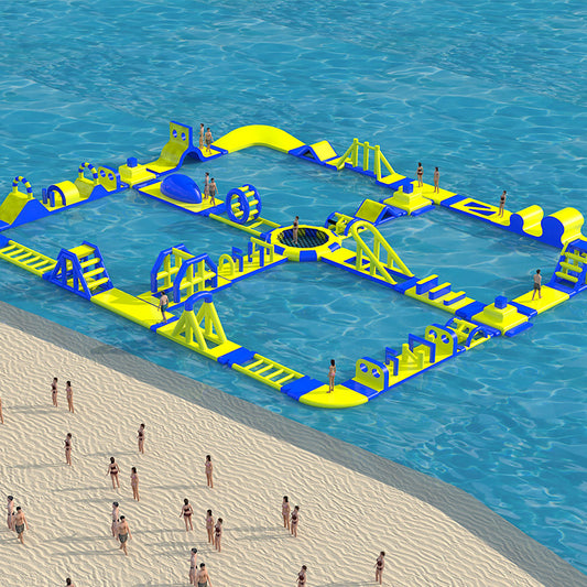 Inflatable Water Parks: Durable & Playful