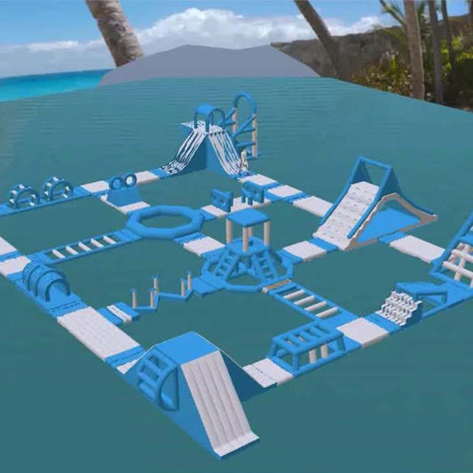 Inflatable Water Parks: Durable & Playful