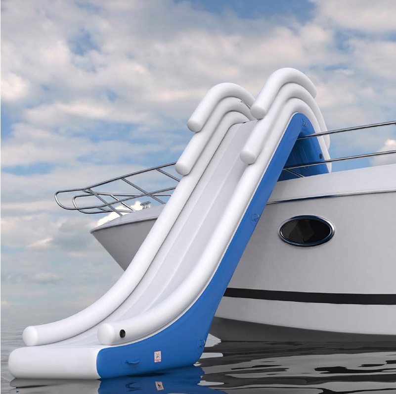 Inflatable Yacht Slide, Yacht Slide, Inflatable Slide for Yacht 6*1.5*3.9M
