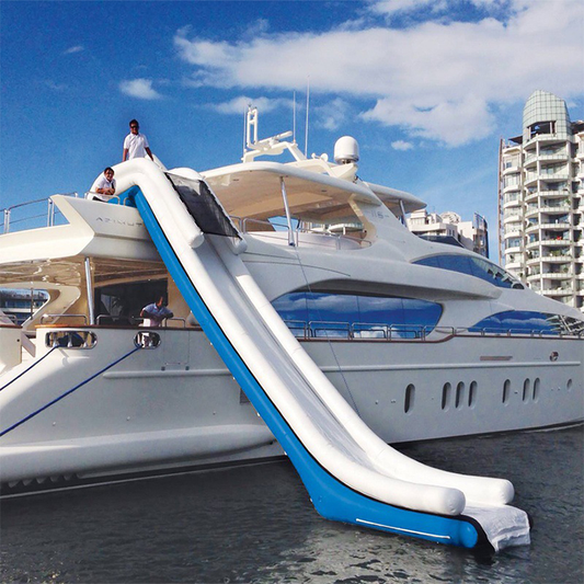 KeepFuns Inflatable Yacht Slide