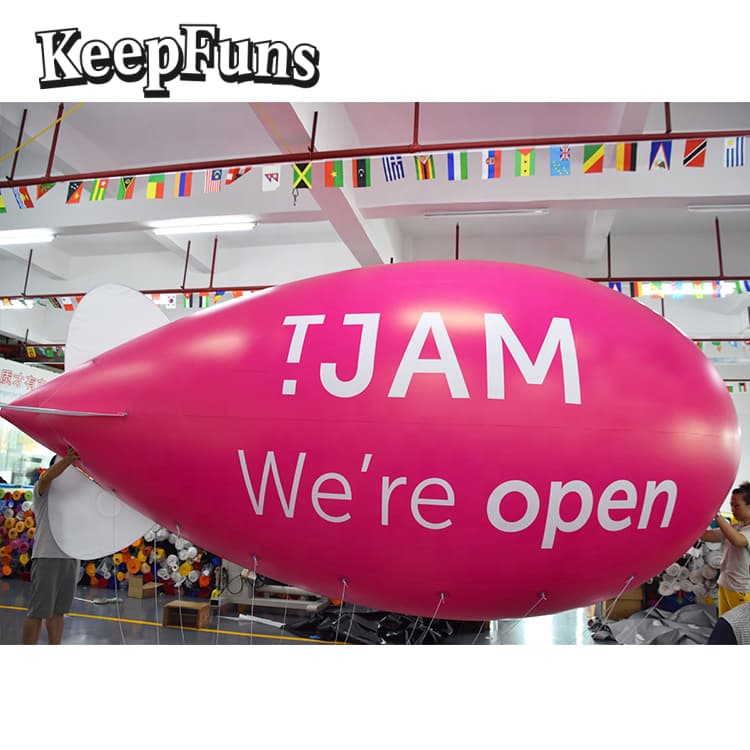 KeepFuns inflatable balloons can be customized in color and printed content, inflate quickly, and are suitable for store promotions, advertising campaigns, other commercial activities, etc.