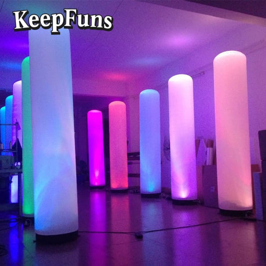 KeepFuns inflatable arch, which inflates quickly and is lightweight, is suitable for store promotions, advertising, commercial activities, outdoor events, etc.