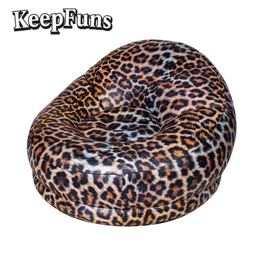 KeepFuns Inflatable Single Sofa, which inflates quickly and is lightweight, is suitable for home use, camping, and other outdoor activities, etc.