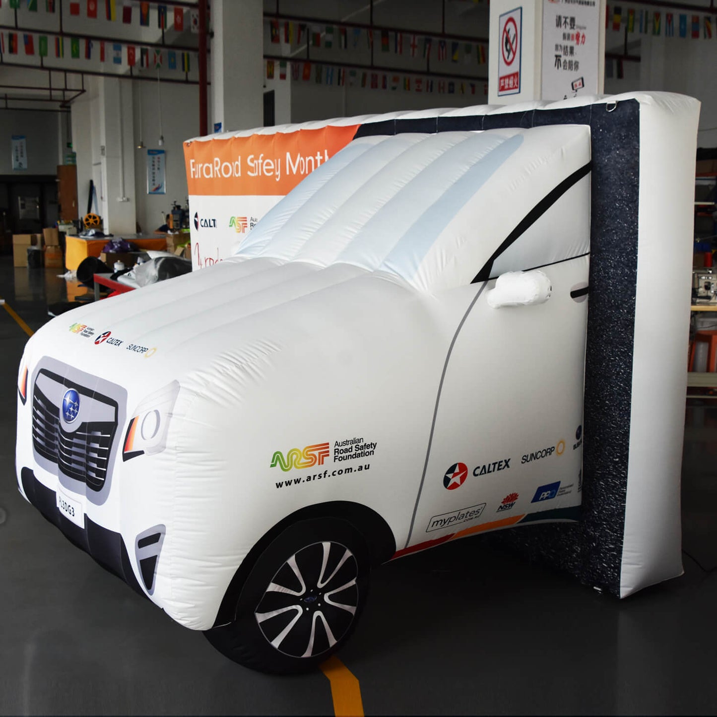 KeepFuns Inflatable car models for road safety promotions, public welfare events, and brand promotion props