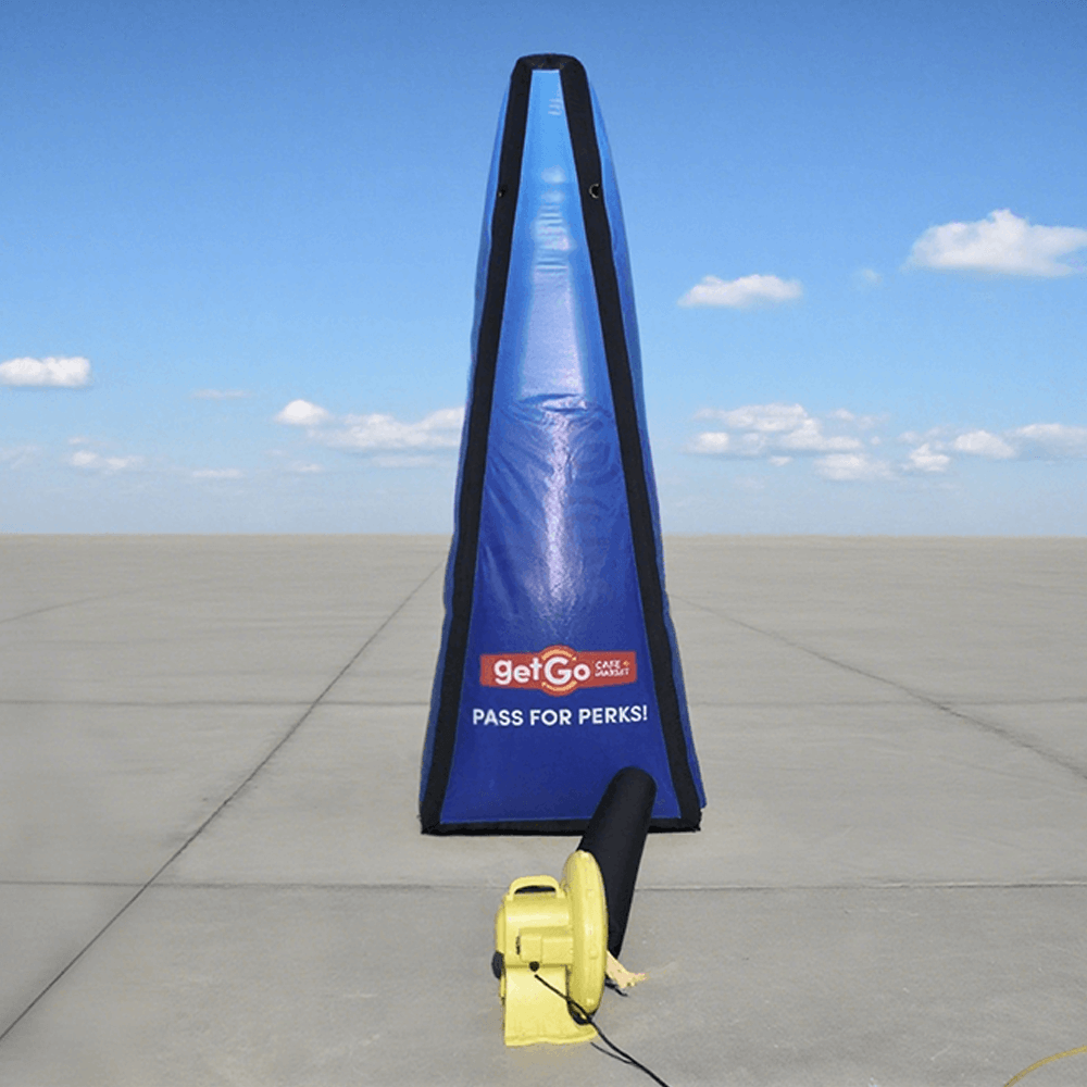 KeepFuns Inflatable pitching game props blue outdoor team building throwing target parent-child interactive fun pitching target portable inflatable sports toy