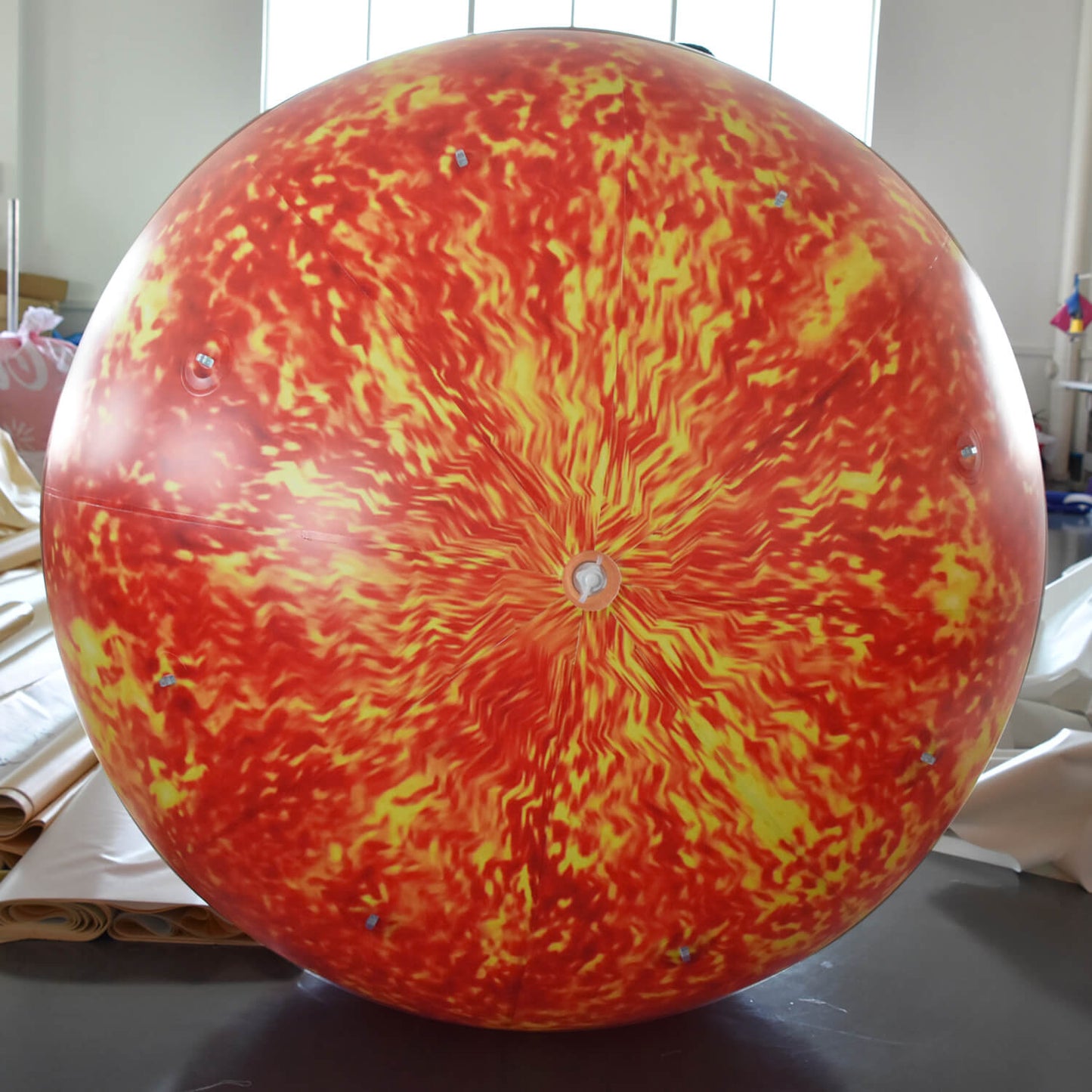 KeepFuns Inflatable planet model, creative advertising balloon, astronomy science exhibition inflatable model, special texture planet props