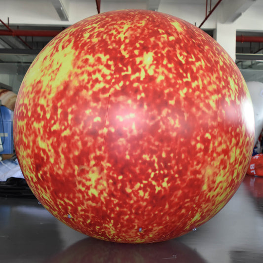 KeepFuns Inflatable planet model, creative advertising balloon, astronomy science exhibition inflatable model, special texture planet props