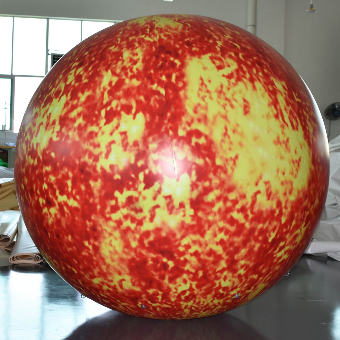 KeepFuns Inflatable planet model, creative advertising balloon, astronomy science exhibition inflatable model, special texture planet props