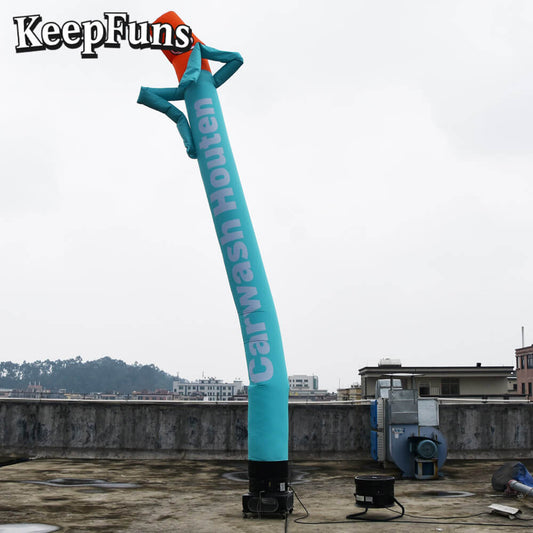 KeepFuns Car Wash Promotional Inflatable Dancer Advertising Model Activity Drainage Inflatable Model Outdoor Promotional Props