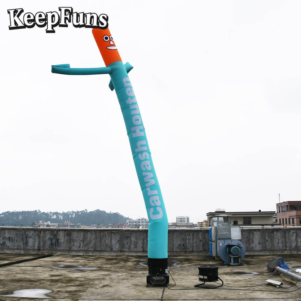 KeepFuns Car Wash Promotional Inflatable Dancer Advertising Model Activity Drainage Inflatable Model Outdoor Promotional Props