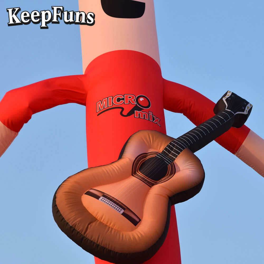 KeepFuns Music Theme Humanoid Inflatable Dancer Advertising Model Activity Drainage Inflatable Model Outdoor Promotional Props