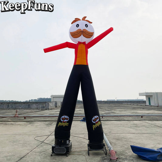 KeepFuns Pringles potato chips cartoon shape inflatable dancing star advertising model activity drainage inflatable model outdoor promotional props