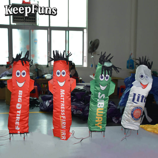 KeepFuns multi-brand joint inflatable dancing star advertising model multi-color cartoon inflatable model outdoor commercial drainage props